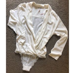 FREE PEOPLE | collard bodysuit